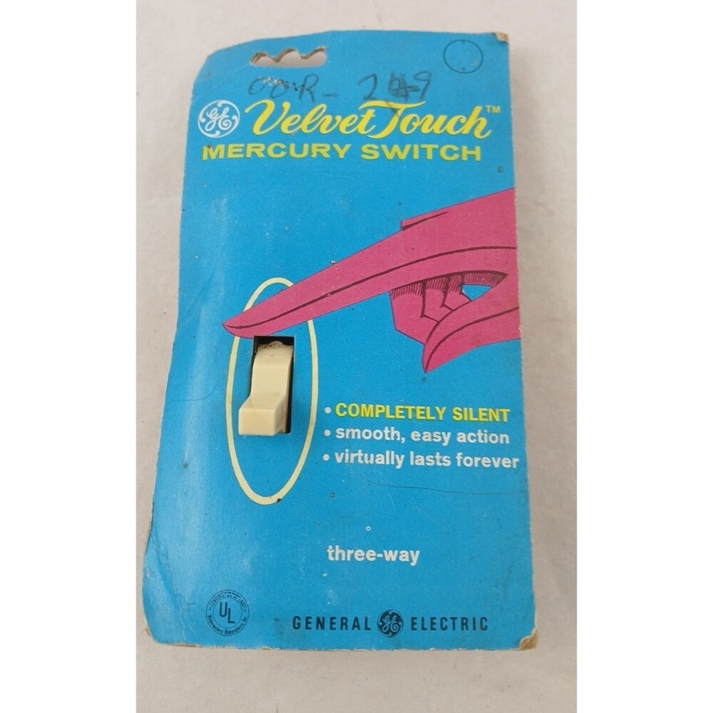 NOS GE Velvet Touch Three Wayl Silent Switch
